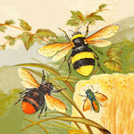 BEE LOVE puffy long rectangle size