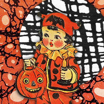 HALLOWEEN #2 large glass size