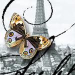PARIS medium squares & circles, small ovals, hearts