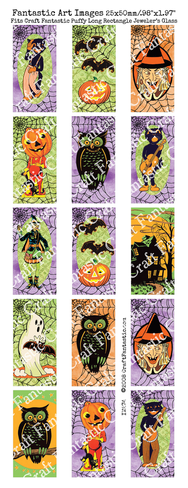 Vintage Halloween BUNDLE - 6 Sheets