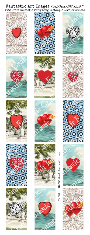 Hearts BUNDLE - 6 Sheets