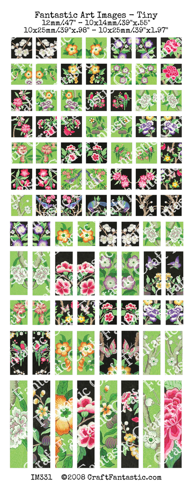 China Garden BUNDLE - 6 Sheets