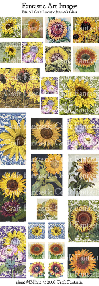 Sunflowers Image Sheet