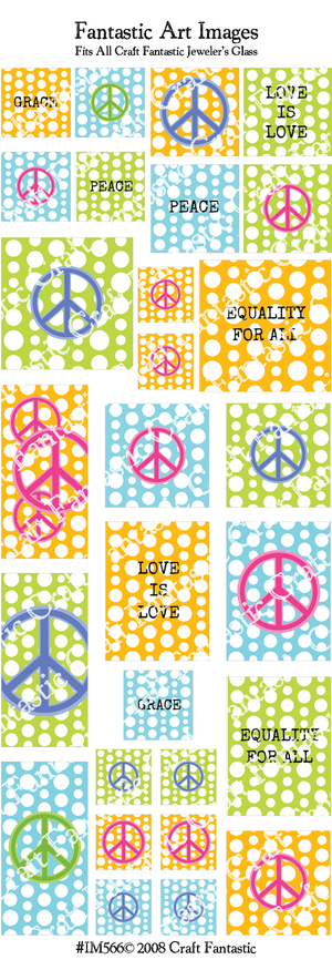 Peace BUNDLE - 5 Sheets
