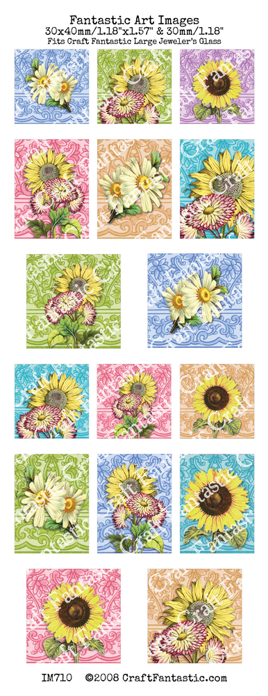 Sunny Flower BUNDLE - 6 Sheets