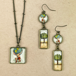 MEXICAN LOTERIA tiny glass sizes