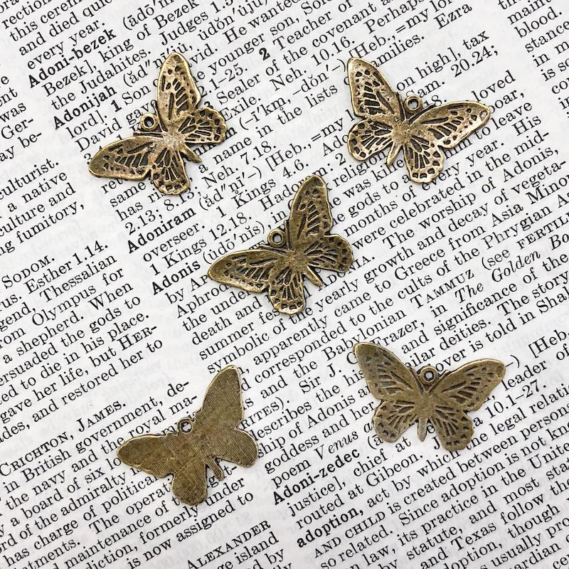 CUT-OUT BUTTERFLY CHARM