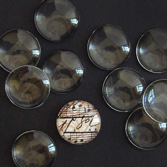 Small Glass Rounds