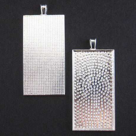Silver Long Rectangle Trays
